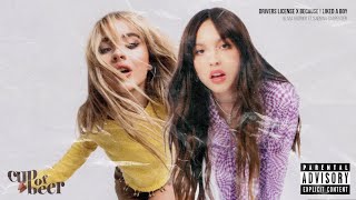 drivers license x because i liked a boy - olivia rodrigo ft. sabrina carpenter (mashup) screenshot 4