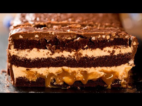 Video: Cómo Hacer Pastel De Chocolate Snickers