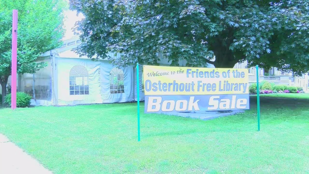 Osterhout Annual Book Sale YouTube