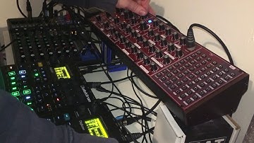 Behringer Neutron: digitakt digitone. It’s techno time. Whoop whoop!