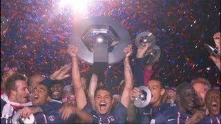Psg French Ligue 1 Champions 2012-13