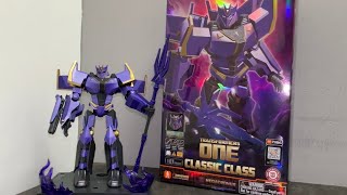 Amazing transformers One Megatronus figure unboxing, build & review. Blokees classic class 20