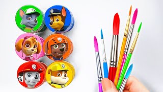 Aprende Los Colores y Formas con Paw Patrol & Play Doh | Video Educativo para Niños y Bebés
