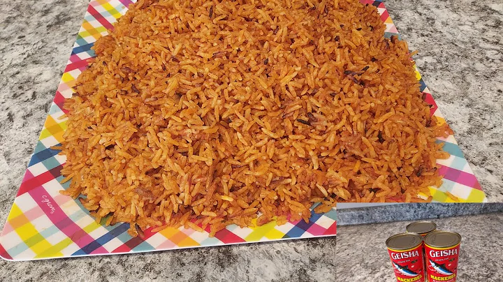 YOUR FAMILY WILL ASK FOR MORE. CANED MACKEREL JOLLOF RICE