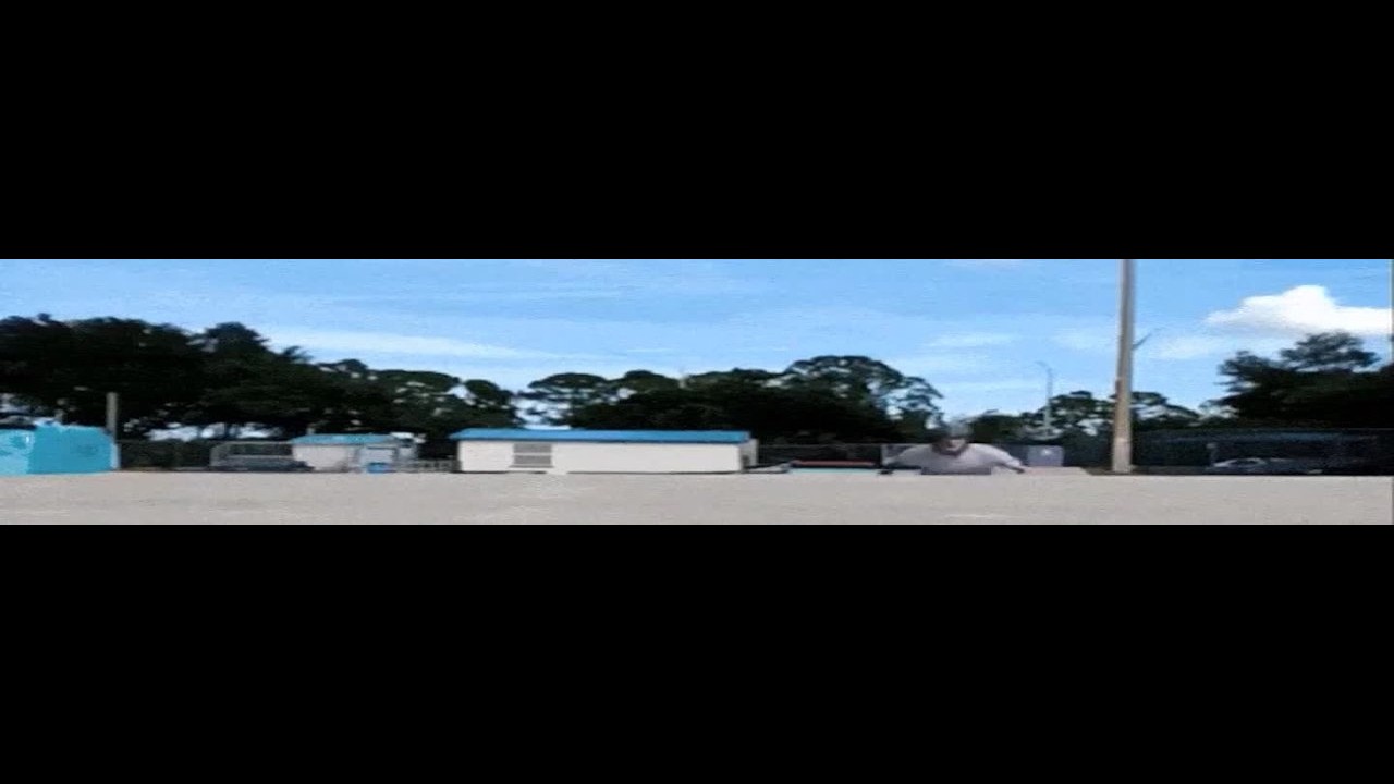 65-Year-Old Inline Skater's Ramp Jump Goes Hilariously Wrong - 1859410