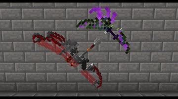 Minecraft: Scripted Bows! Ender Bow and Outbreak Bow. A CNPC scripting weapon showcase.