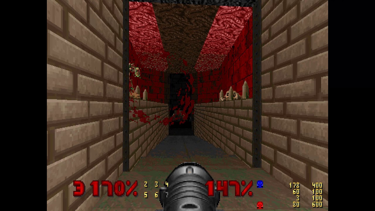 Doom 64 for Doom 2 (Crispy Doom) - MAP28 Unholy Temple - All Secrets games people play