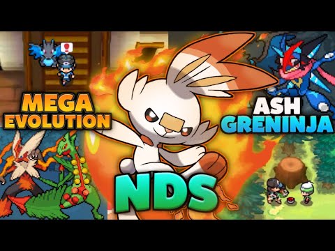 New Pokemon GBA Randomizer ROM HACK With Ash=Greninja, Mega