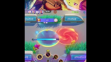 Delphox with PERFECT timing  🔥  | Pokemon Unite clips | #shorts