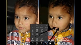 picsart editing tutorial How to remove acne just two tools / pimple & make skin smooth screenshot 4