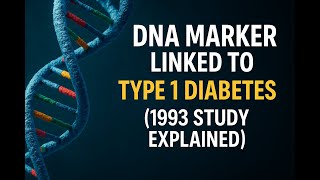DNA Marker Linked to Type 1 Diabetes (1993 Study Explained)