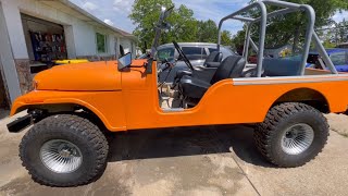 My 1973 CJ6 project backed out after 15 or so years.