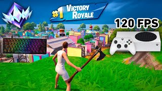Fortnite Unreal Ranked Reload On Xbox Series S Keyboard Mouse Gameplay 120 Fps