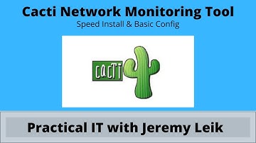 Cacti Network Monitoring: basic install  (2020)