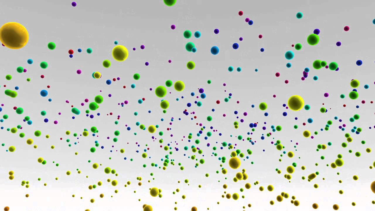 Colourful Rain Particles - YouTube