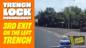 Telford Trench lock roundabout - Trench lock roundabout 3rd exit on left towards Trench
