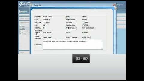 Translation Management System TMS Localization Demo - gvAccess 3.0