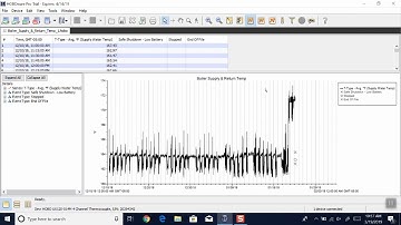 Read-out data from thermocouple logger UX120-014m