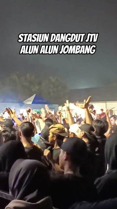 stasiun dangdut jtv alun alun jombang #jombang