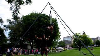 Fire Spinning and Aerial Chains - Part 2