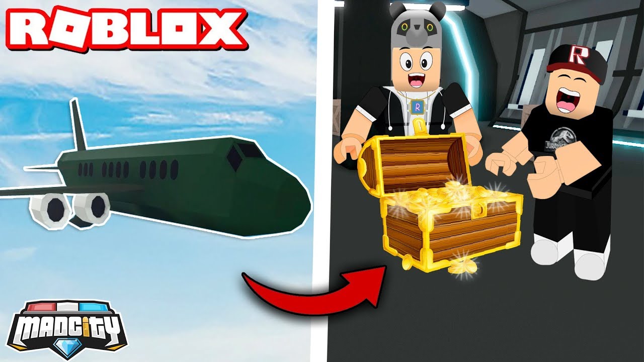 Yeni Gelen Kargo Ucagina Bindik Icinde Ne Var Panda Ile Roblox Mad City - cihan ahmet roblox