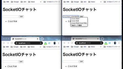 Socket.io realtime chat demo #1