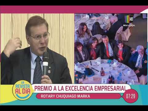 Los detalles de la entrega del premio ''Paul Harris'' a la excelencia empresarial informaciones diario