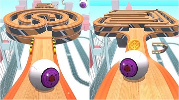 Sky Rolling Ball 3D - Levels 678 to 678