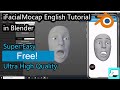 Blender Free Real-Time Face Tracking 【iFacialMocap Blender Tutorial】