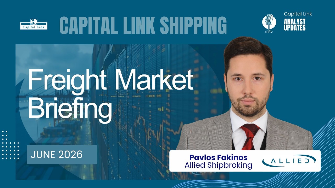 Freight Market Briefing with Allied Shipbroking - June 2026