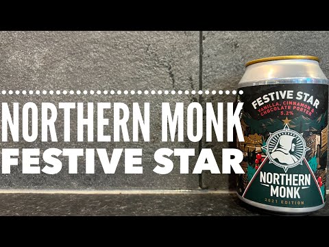Northern Monk Festive Star Vanilla Cinnamon & Chocolate Porter Review