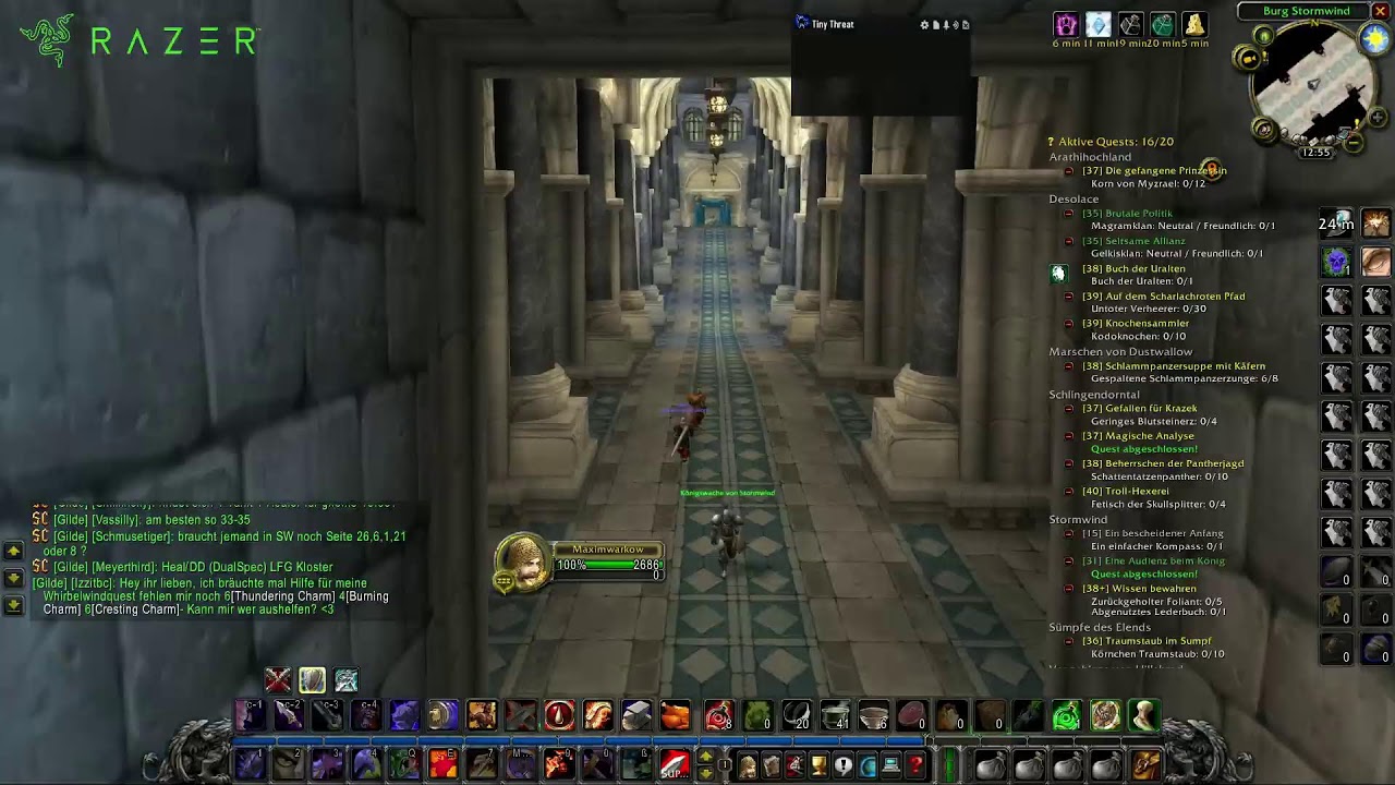 [SAUERCROWD] Tag 21 - 40 ist das Ziel | 0 Tode | !razer !holzkern 