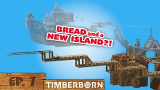 Wheat, Power, And A Whole New Island At Once | Minecraft Skyblock in Timberborn | Skybeavers | Ep 7