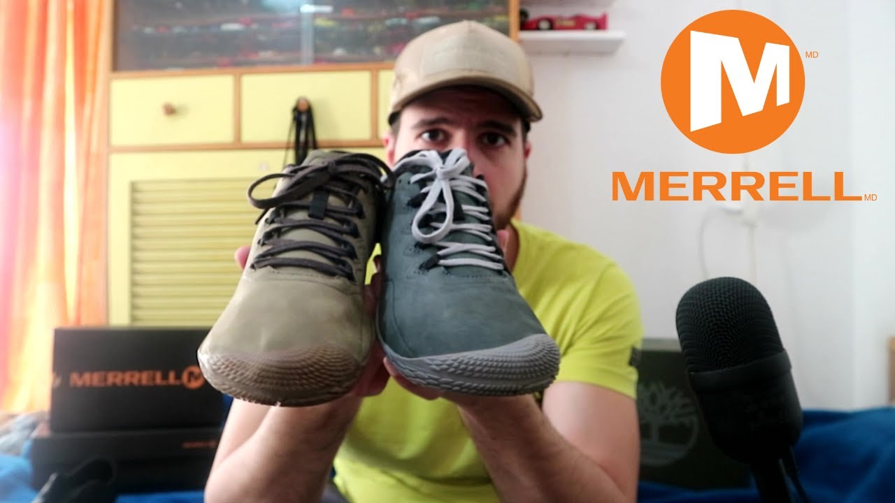 Barefoot Merrell Vapor Glove Luna Leather Review + vs VG4 YouTube