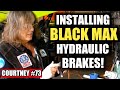 Courtney #73: Installing Black Max Hydraulic Brakes on a Light Sport Airplane - a Quicksilver MXL-2.