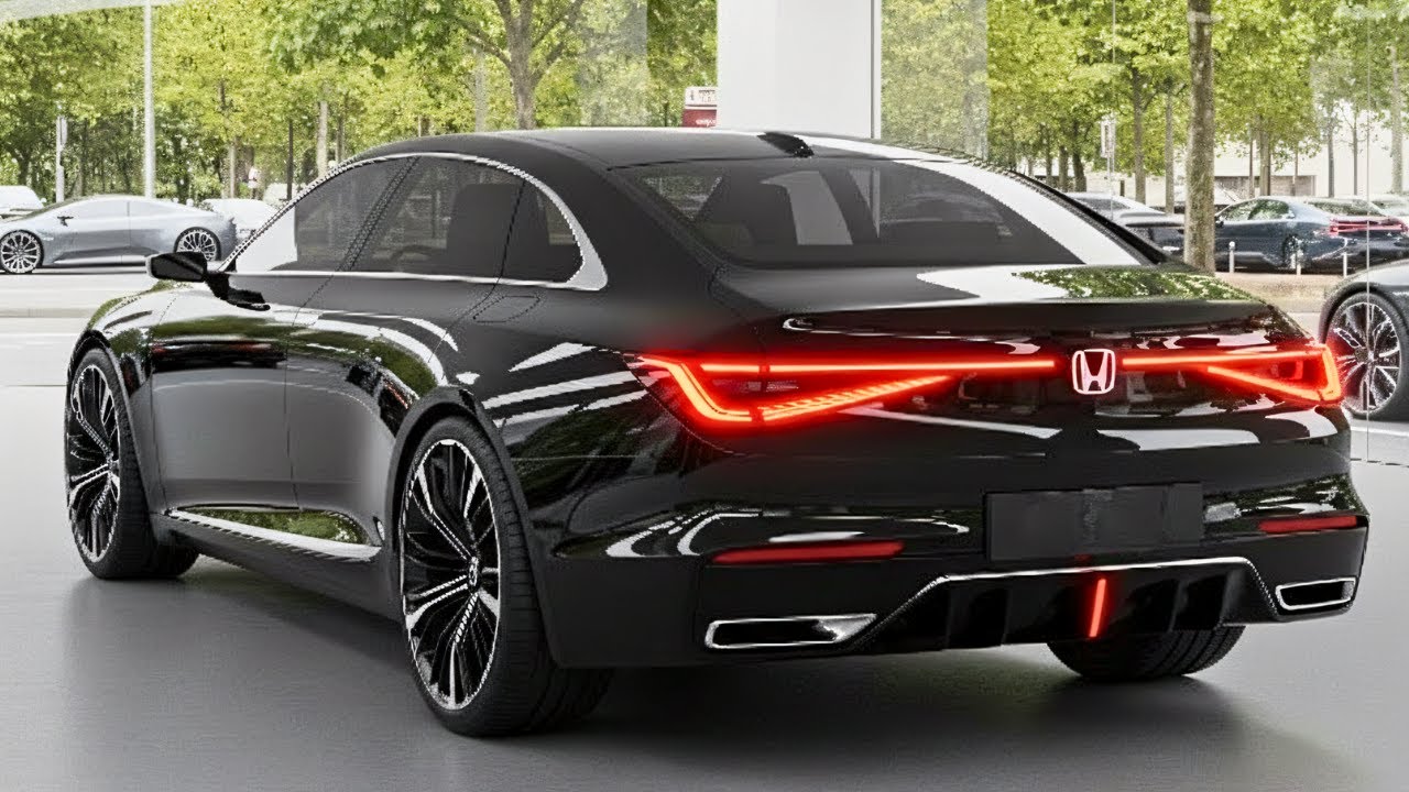 Представляем новый Honda Accord 2027 года — дизайн вас удивит...