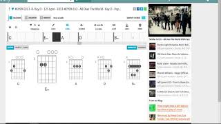 ELO , All Over The World,   Key D  ,  Soft Rock screenshot 4