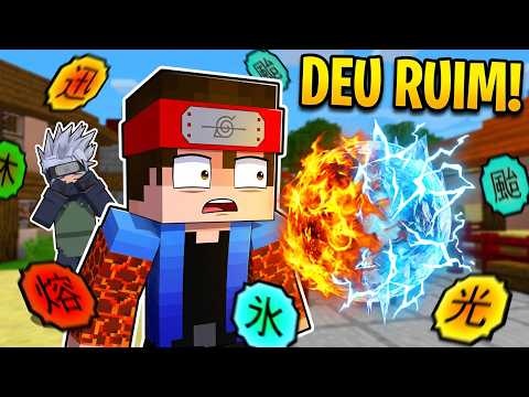 O NINJA COM TODOS os KEKKEI GENKAI ! ERROS DE GRAVAÇÃO