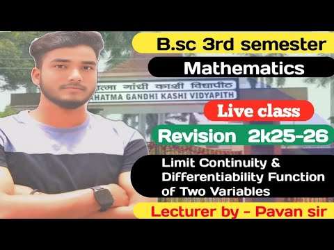 Limit, Continuity & Differentiability Function of two Variable ...