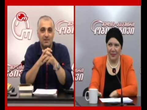 მარინე მიქაძე ბესო ჩუბინიძის გადაცემაში \"პირისპირ\"