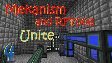 Minecraft 1.10.2 - Mekanism and RFTools Unite Part 4 - Burning With Gas