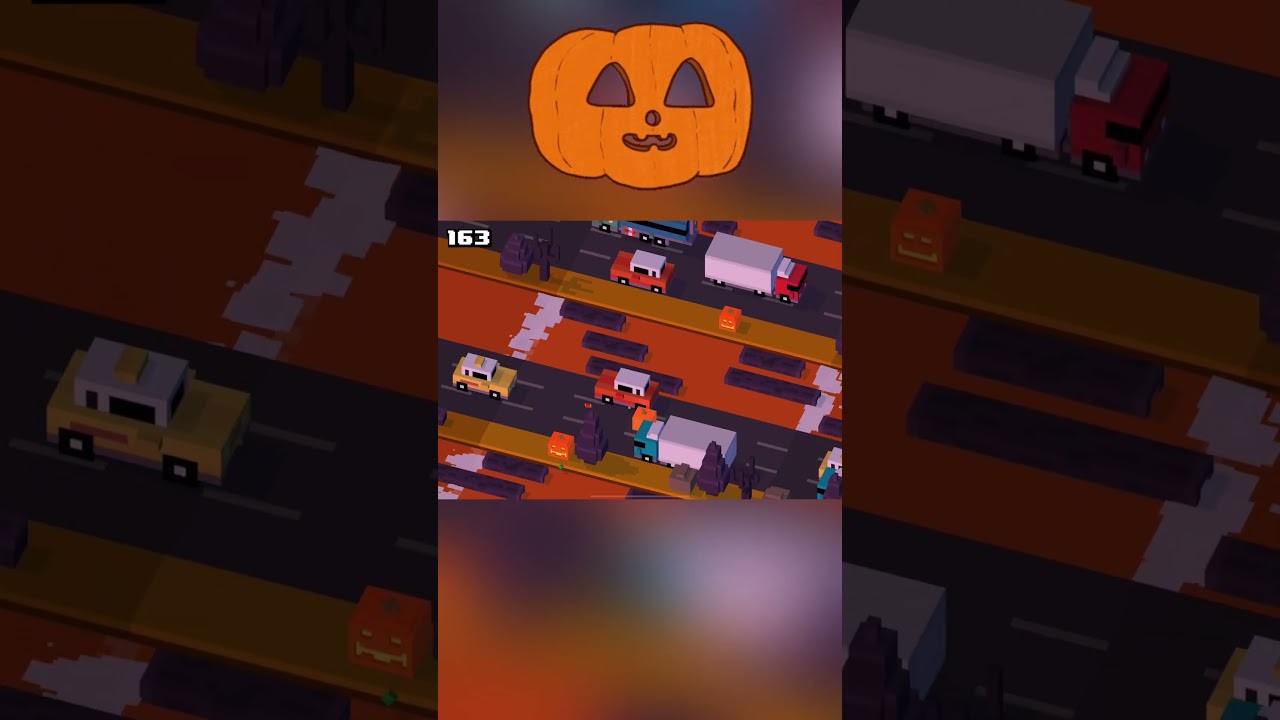 Crossy road - pumpkin challenge 