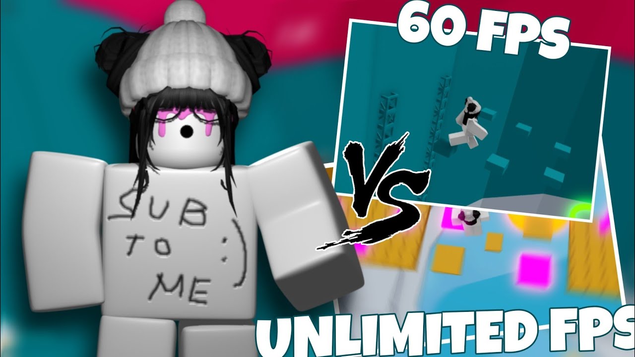 60 FPS VS. UNLIMITED FPS IN TOWER OF HELL!