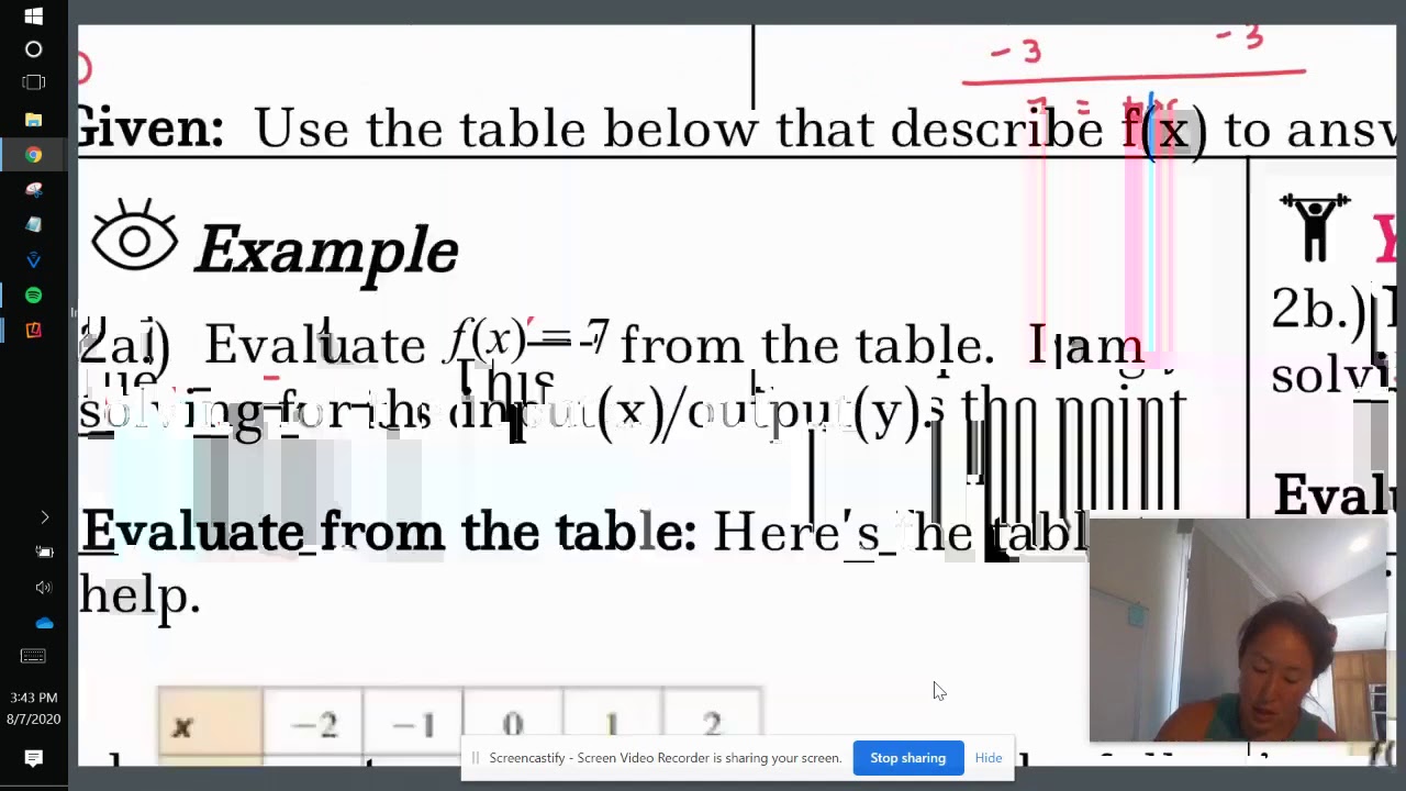 M1DL 5.1 Function Notation Notes - YouTube