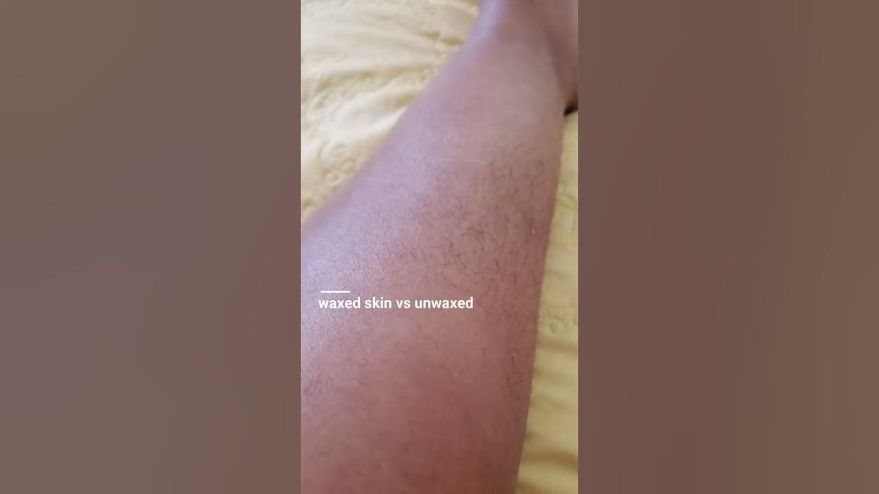 How to wax at home with Glee waxing strips YouTube