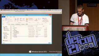 Defcon 21 - PowerPwning: Post-Exploiting By Overpowering PowerShell