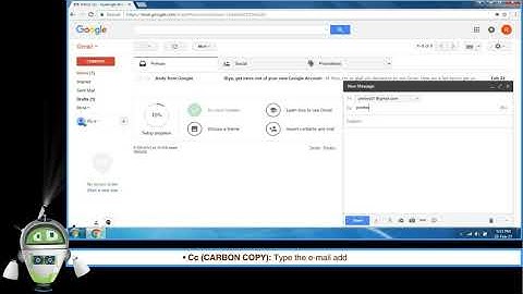 Chapter 9 - Working with E-mail Part 4 - Sending an E-mail | Class 5 Computer