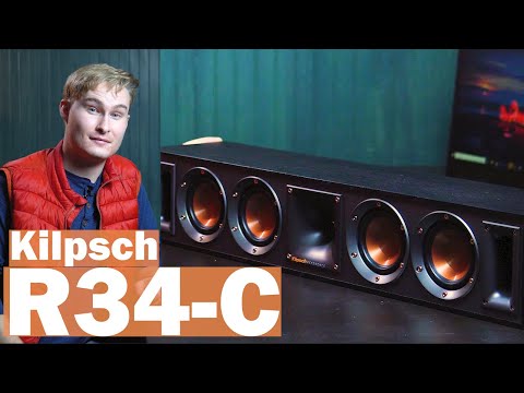 Klipsch R-34C Home Theater Center Center Speaker Unboxing and First Impressions