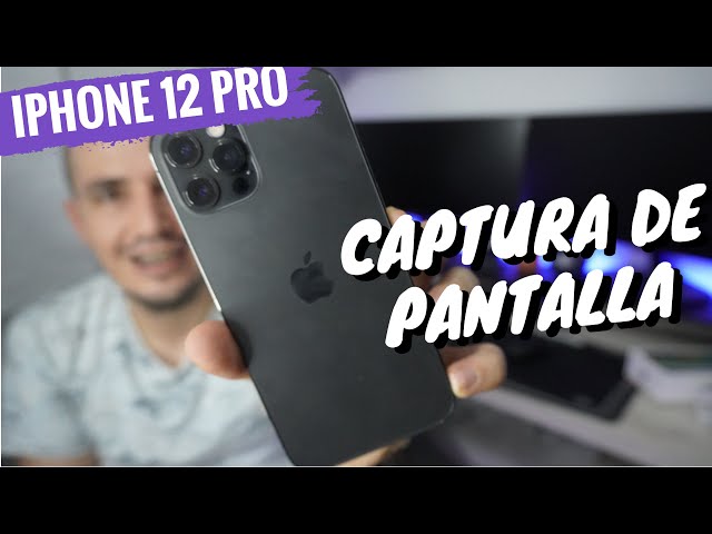 Cómo hacer una captura de pantalla en iPhone 12? - capturar pantalla,  screenshot 