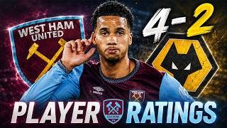 Divine Mukasa Remember The Name 💯 West Ham United 4-2 Wolves | Player Ratings 🔥